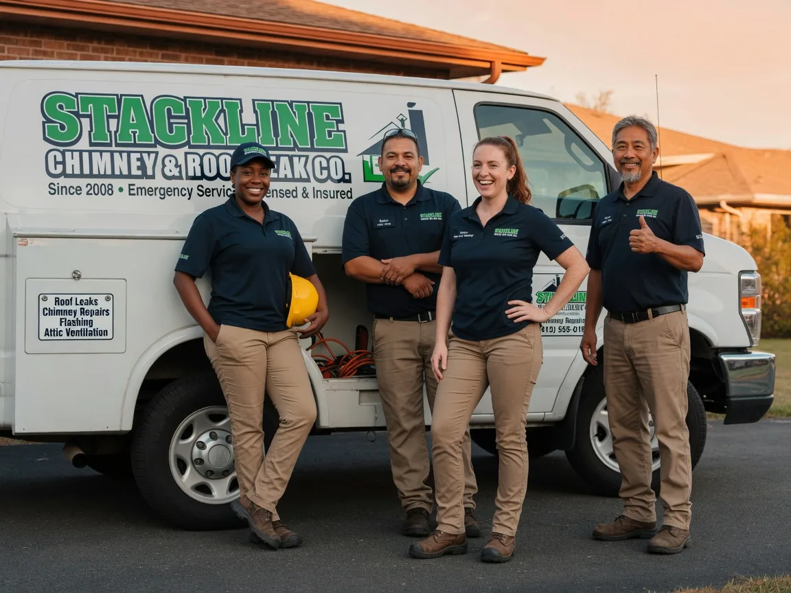 Chimney flashing repair company in Marshfield, VT